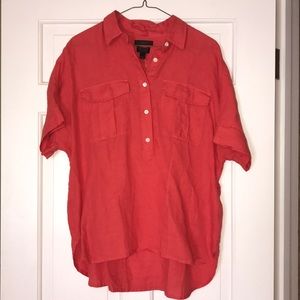 J. Crew Baird McNutt Irish Linen shirt